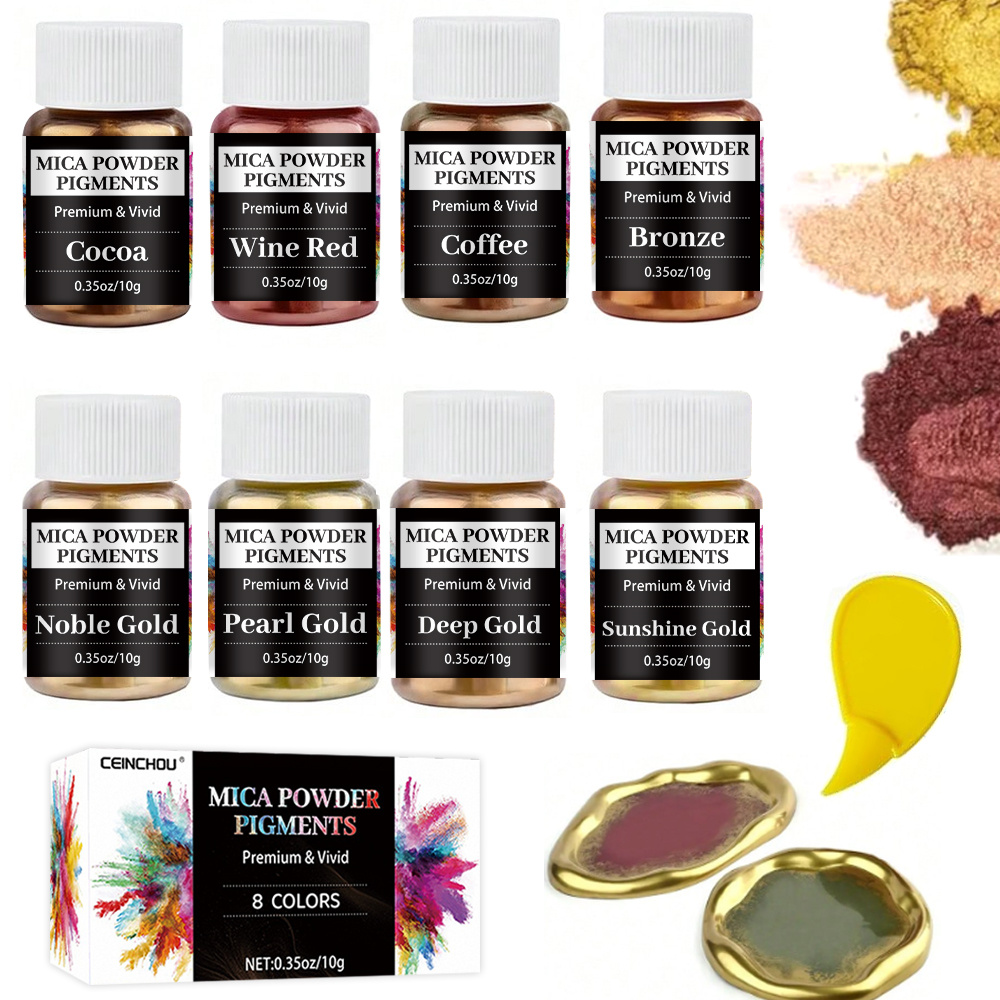 mica powder resin sold on Temu United States