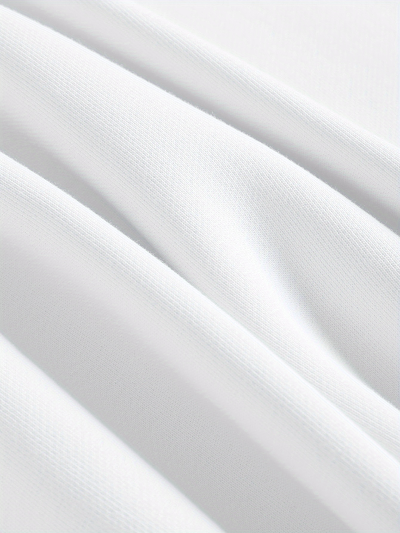 男士白色纯色连帽毛衣 - 极简主义纯色套头毛衣，光滑质感，柔软针织般触感，可机洗，春秋叠穿必备，休闲与半正式穿着，无扣/拉链设计 - 长袖常规版型，光滑质感，适合叠穿，宽松版型，适合春秋季节，白色，极简设计, 男士运动衫,男士连帽衫 4