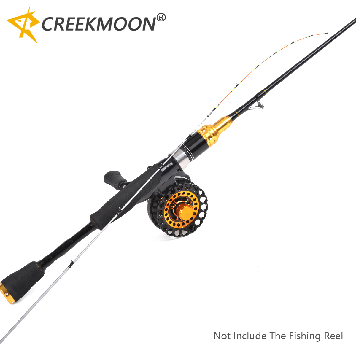 

Creekmoon 2-in-1 Telescopic Fishing Rod - Lightweight, For Freshwater & Saltwater, Fiber, 3.28ft/4ft