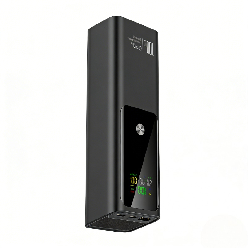 TEMU Batterie externe portable 20000mAh 100W à charge super rapide haute puissance, chargeur d'ordinateur portable, batterie externe 20000mAh avec