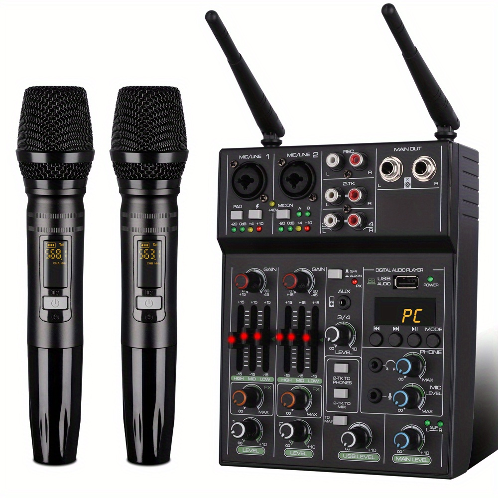 Promic Pa Best Portable Pa System With Wireless Mic Promic PA-300W