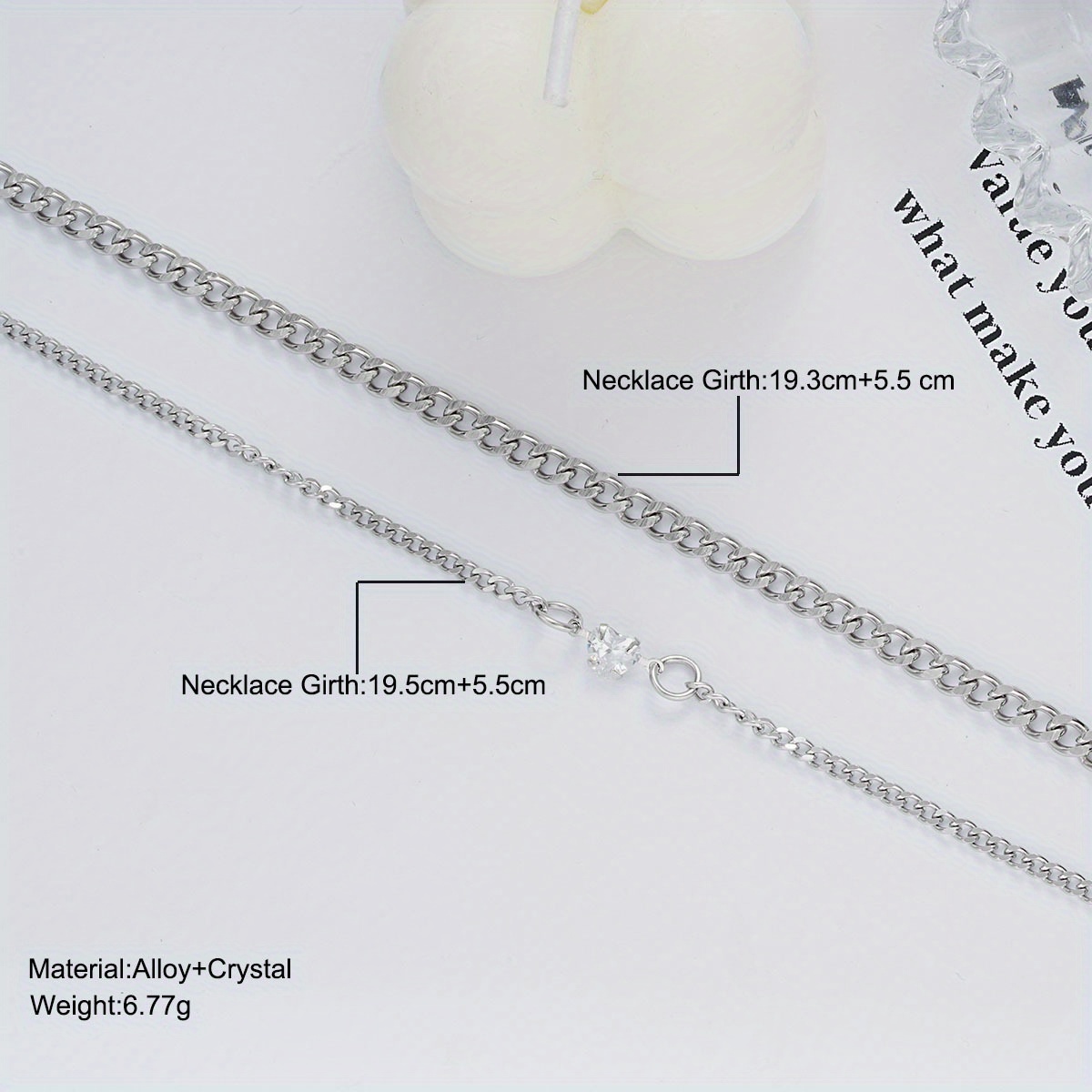 2 piezas de pulseras de pareja de circonio de corazón, joyas de moda para mujeres, regalos de San Valentín.