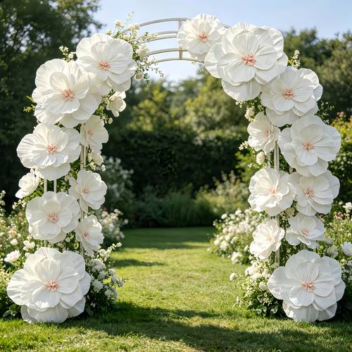 8pcs large artificial crepe paper flowers suitable for wedding bridal bouquets anniversary valentines day mothers day realistic large crepe paper roses with layered petals decor for ceiling centerpieces room decoration