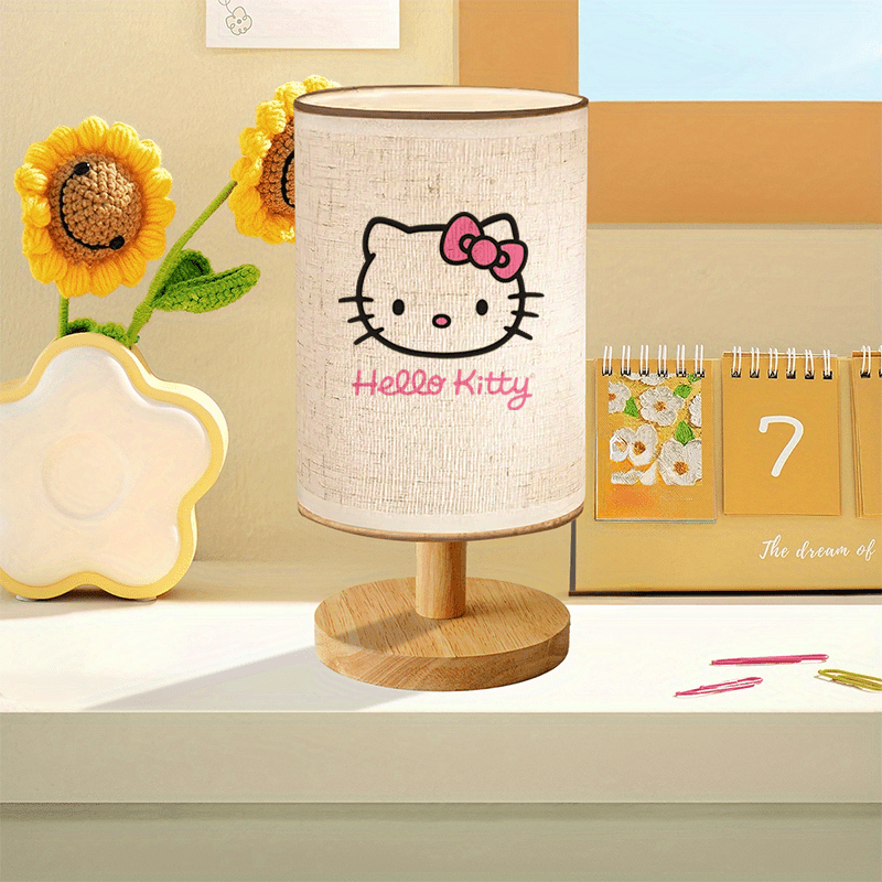 the for   cute   style fabric lampshade led table lamp is a warm little night light suitable for home use perfect as a gift for your daughter Product details 1