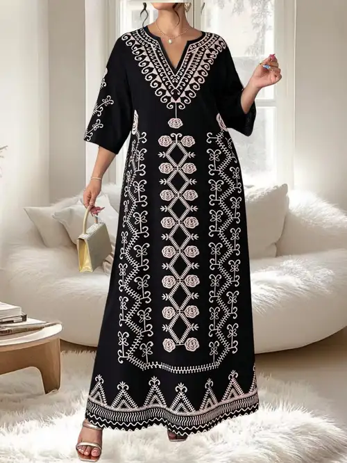 temu plus size maxi dresses plus size dresses long sold on Temu United States