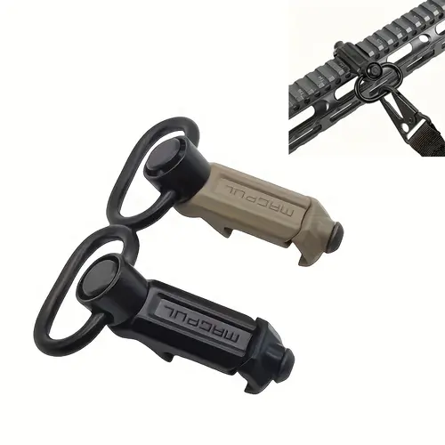 1/2/4Pcs QD Sling Swivel Push Button Quick Release – Detachable Steel Swivels For Shotgun