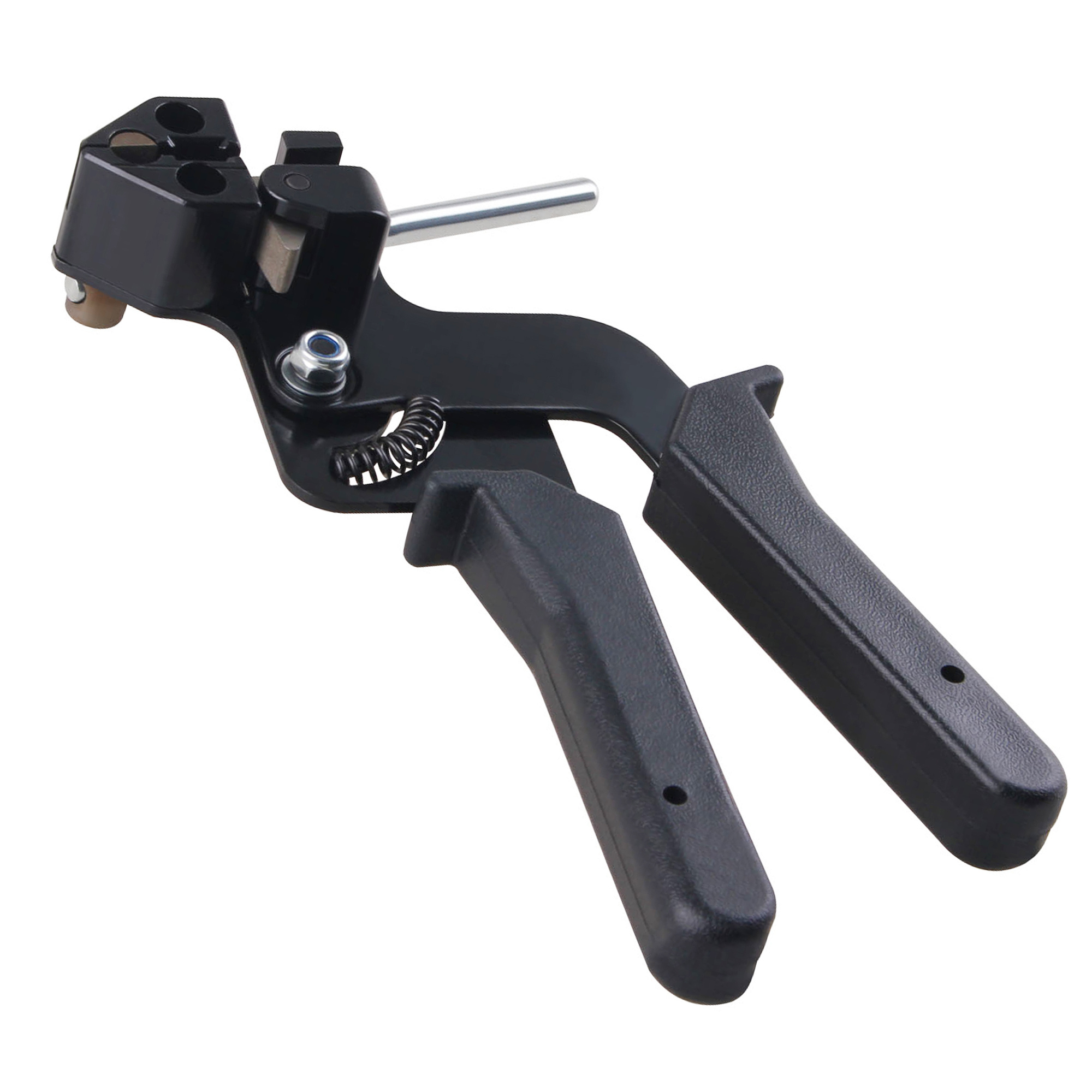 1pc Cable Tie Tightening Tool Featuring Adjustable Tension And Cutting, Designed For Heavy-duty Use In Electrical, Automotive, And Tasks