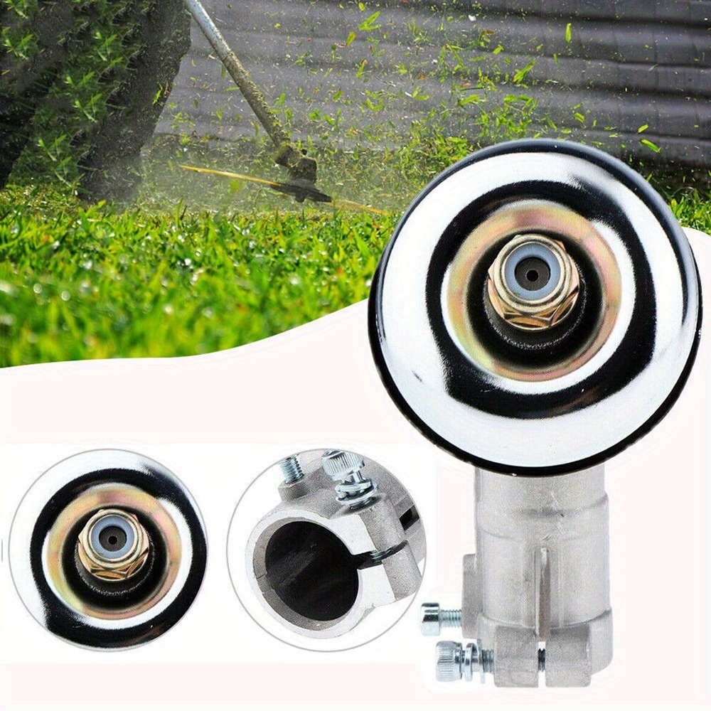 1set Multipurpose Mower Head Gearbox 9 Teeth With 26mm Shaft Tube, Lawn Mower Weeder Replacement, Trimmer Gearbox Head, Mower , Universal Cutter Mower Mower , Gearbox Replacement