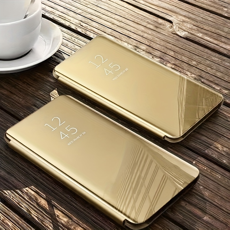 Phone case: Compatible with Ultra/S26/S25 Ultra/S25 FE/S25/S24 Ultra/S24 FE/S24/S23 Ultra/S23 FE/S23 Phone Case, Non-Magnetic Closure, Standard Flip Cover, Translucent Back, Hard PC Shell, No Smart Features