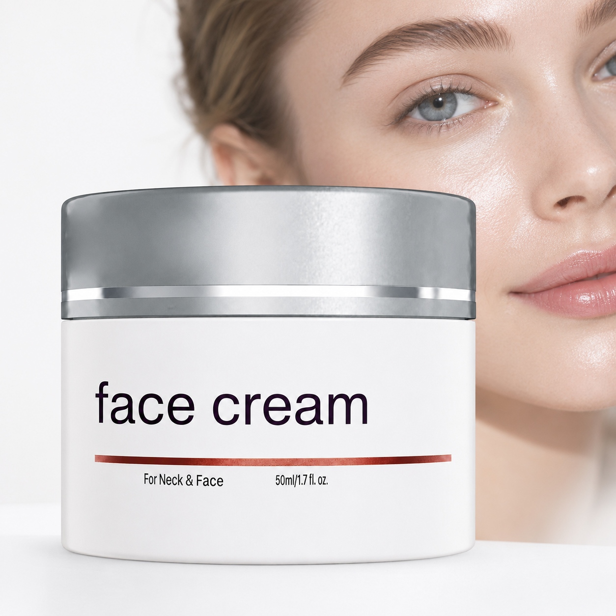 50ml Lifting & Firming Face Neck Cream, Facial Moisturizer, Rich Nourishing Texture, Skin Hydration, Of , Improves Loose Skin , For Men Women Types Daily Face & Neck Skincare