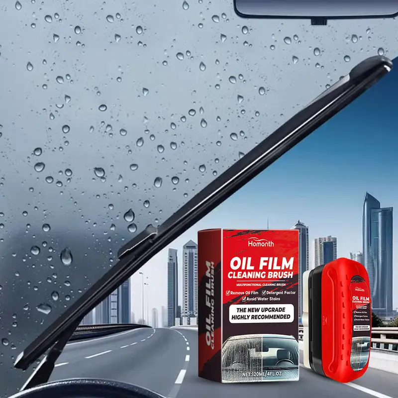 5pcs oil film remover removes dirt car glass sponge cleaning brush windshield oil film stain remover glass oil film cleaning brush details 6
