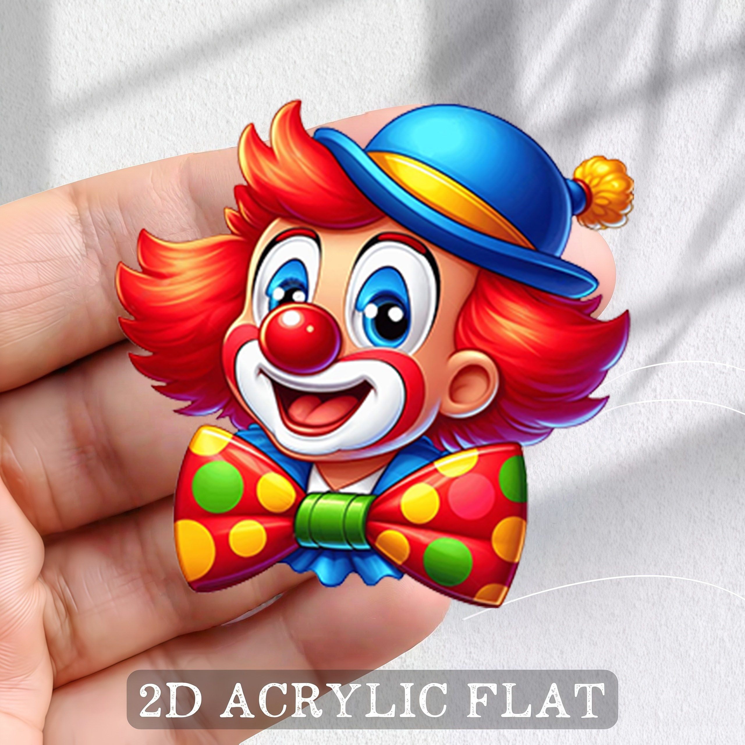 TEMU 1pc 2d Flat Printed Refrigerator Magnet Decorative Sticker, Refrigerator Magnet, Bright And Long-, Stable Adsorption And Not Easy To Fall Off,