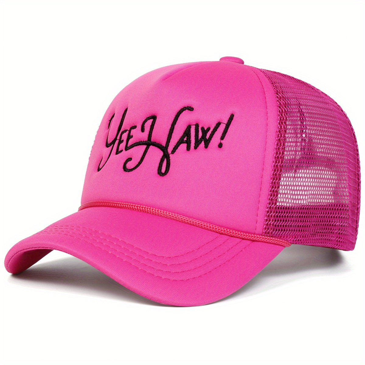 TEMU 1 Men's Baseball Fashion Five-panel Hat Outdoor Adjustable Mesh Fashionable Casual Hat Suitable For Spring And Summer Travel, , Seaside Vacation