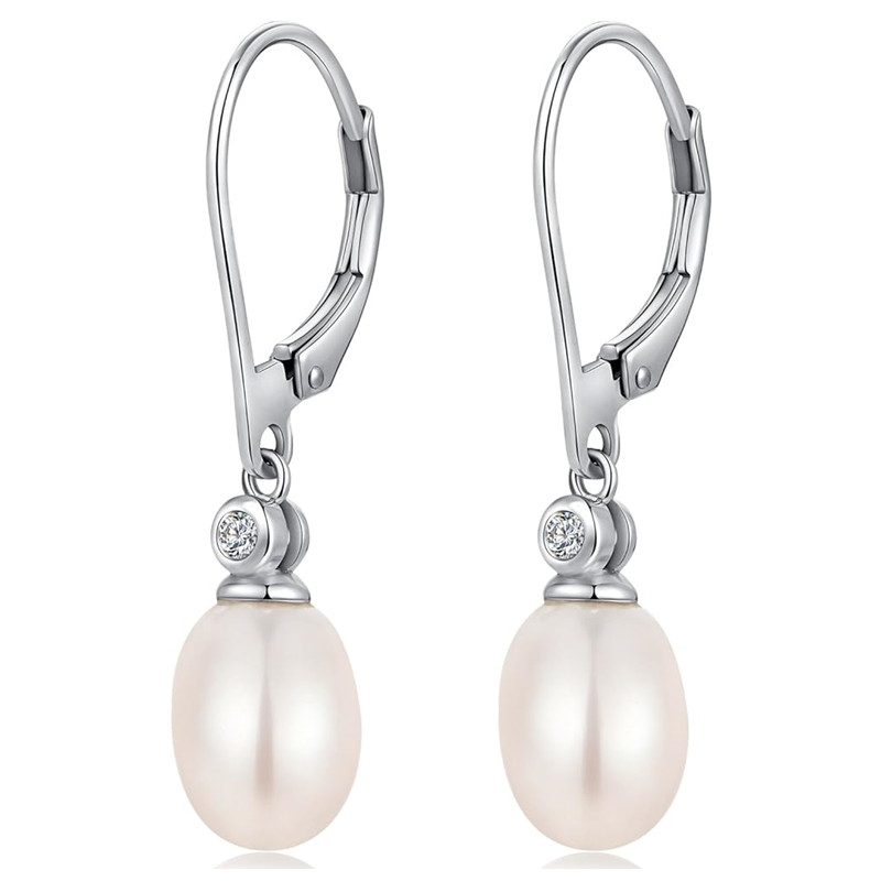 E-shop Elegante einfache Ovale Muschel-Einsatz-Ohrringe für Damen, Hochzeiten, , Urlaub, modische vielseitige Accessoires