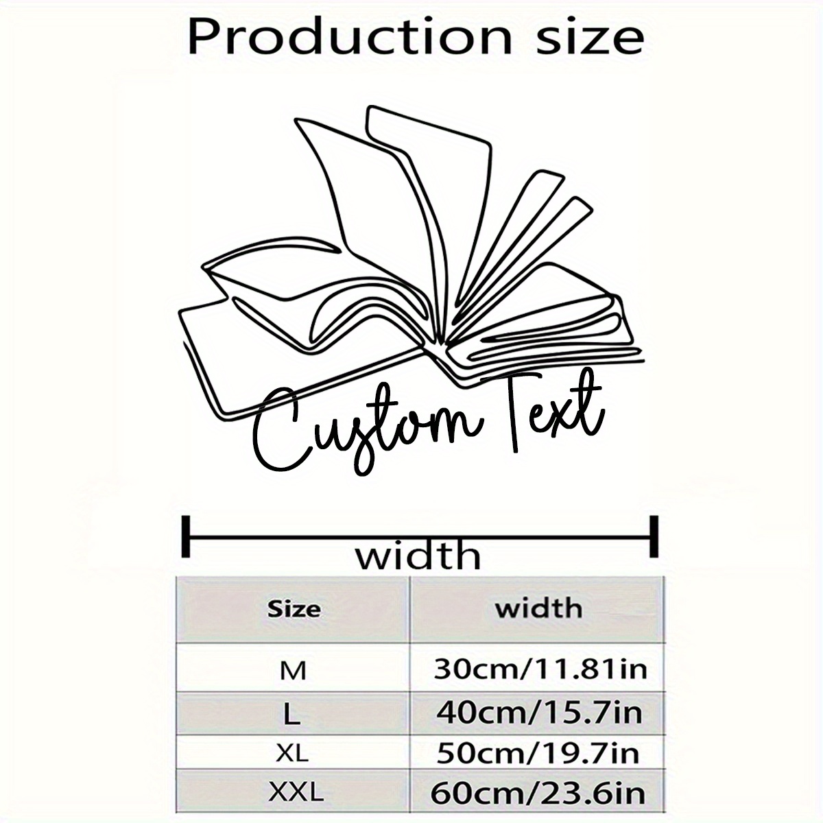 TEMU A Customizable Book With A Personalized Sign, Scene-themed Hanging Decorations, Door Decor, Iron Wall Art Hangings, Silhouette Wall Art For