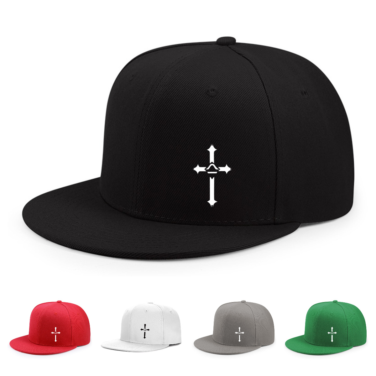unisex outdoor daily versatile baseball cap american hip hop flat brim hat for men and women   style