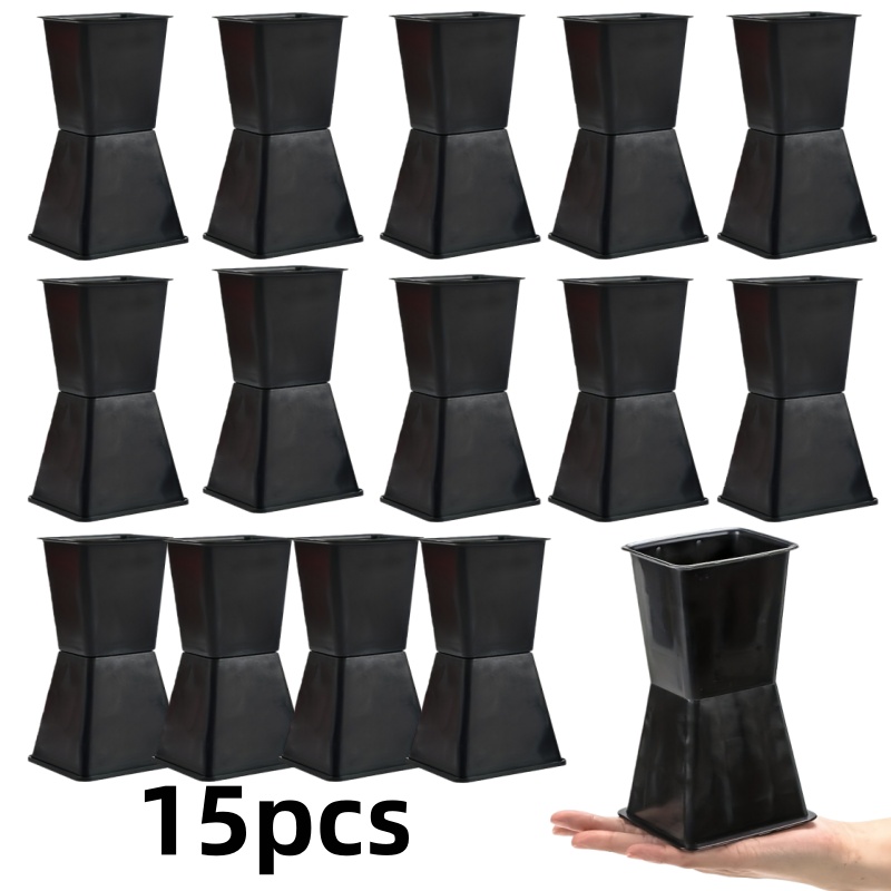 TEMU Lot de 15 pièces de supports à fixation rapide pour accessoires de – Prise rapide, économique pour centre de table de mariage, Saint-Valentin,
