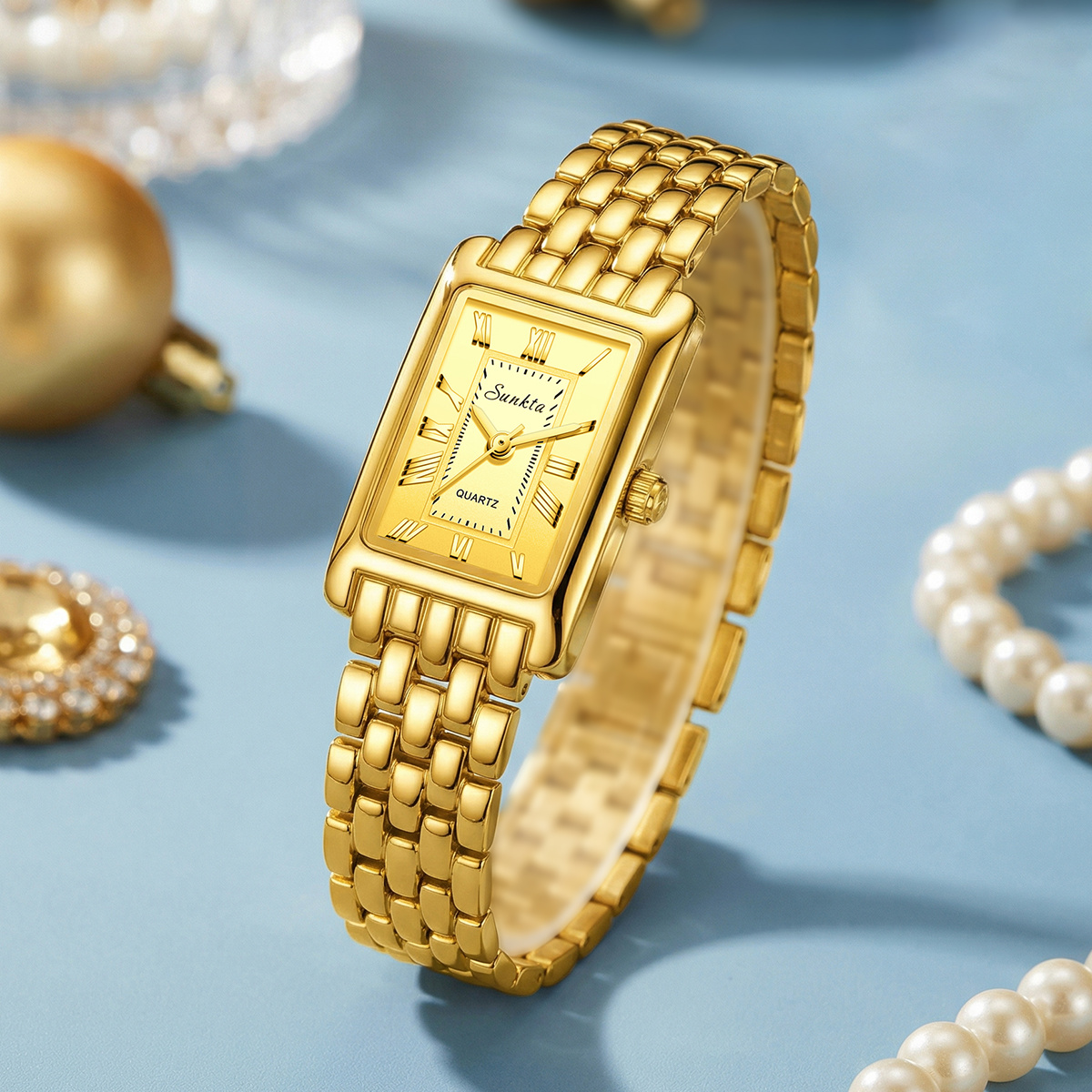 LIGE 2026 Women's Thin Elegant Quartz Watch, Stylish Design
