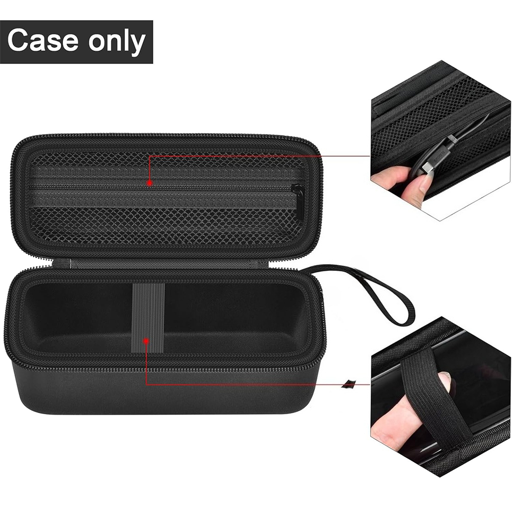 TEMU Étui de rangement de pour batterie externe Anker Prime 737, sac de rangement de pour chargeur portable et accessoires de câble USB (boîte