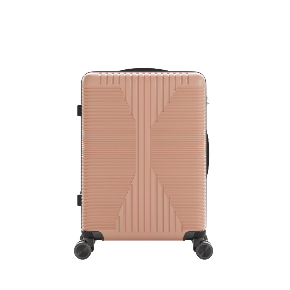 Luggage, 1pc Pp Durable Suitcase With Spinner Wheels, Hard Shell Lightweight Luggage, Large Checked Travel Suitcases, 20/ 24/ 28 Inch, For Short Trips, To School, Business Trips, Gift