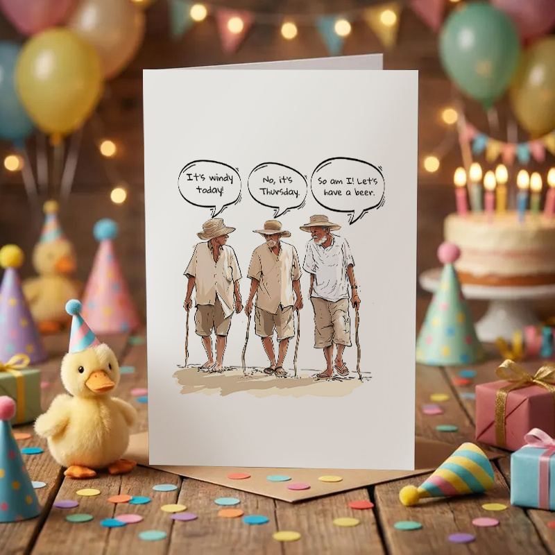 birthday party casual dress for men 1 Set Funny Elderly Greeting Card, Humorous 'What Day *' * Quote Design * Age Joke Card Older * * Milestone Birthdays And Celebrations Halloween Christmas Thanksgiving Dotted Mesh Bodycon Dress online shopping for women Denim Size:Pre-order 3 Years