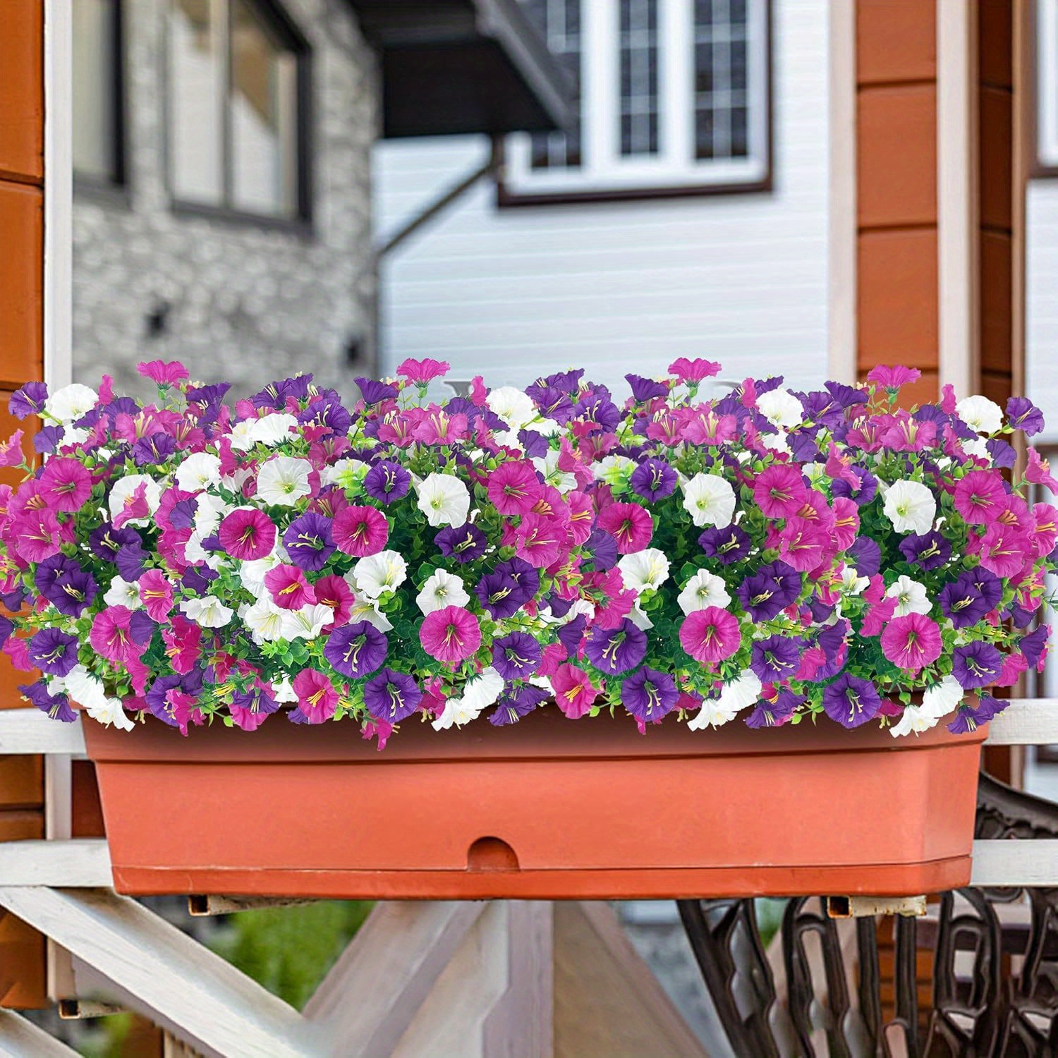 12 bndel knstliche petunien blumen wetterfest auenbereich - Temu Austria
