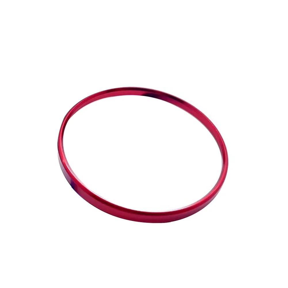 Image of Aluminum Car Headlight Switch Trim Frame Decorative Ring Sticker, Suitable For Golf, Jetta Mk5 Mk6, B6 B7, Cc, Tigua, Etc., Multiple Colors , Car Decoration