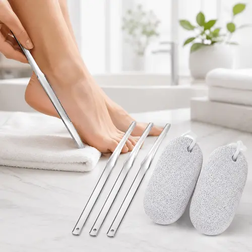 Steel Rope Scraper pumice stone for feet sold on Temu United States