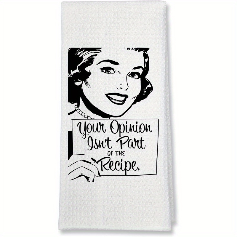 

Dish Towel - 1pc Towel, Polyester , Tea Towel, 18x26 , " Is Not Part Of " For Housewarming - B23