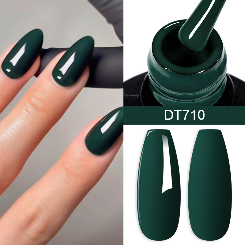 * * 7.3ml Waldgrner Nagel Gel Polish Semi Permanent Nagelzubehr Manikre  Gel Lack Soak Off Base *