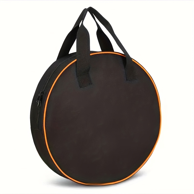 TEMU Bolsa redonda de almacenamiento para cables de coche de cm x 11.5 cm, de tela Oxford gruesa y resistente al , con gran capacidad para guardar