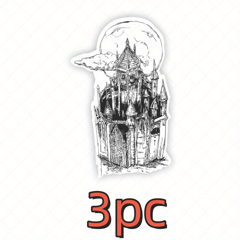 

3pcs Castles Ep Decal Vinyl Bumper Sticker