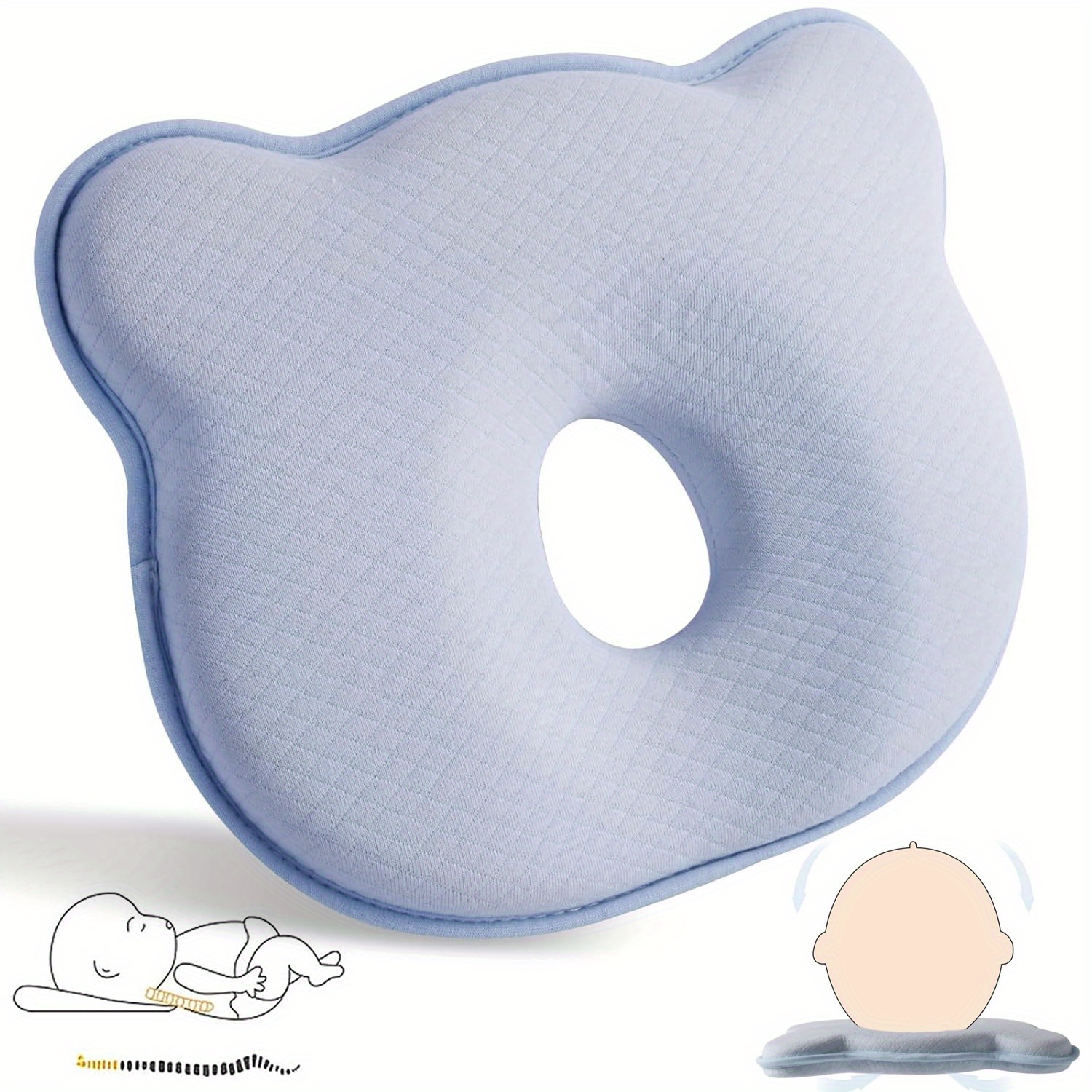 Made Of Soft Memory Foam Breathable And Provides Comfortable Support