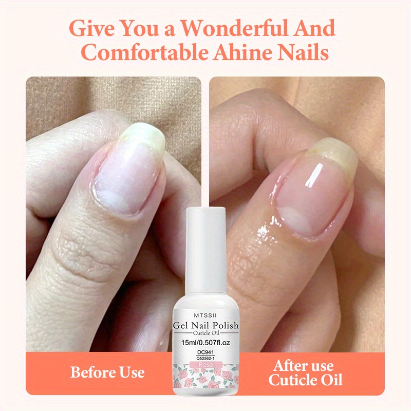 15ml nail cuticle oil protects nails fruit smell nail   gel polish 8 fragrance Product details 2
