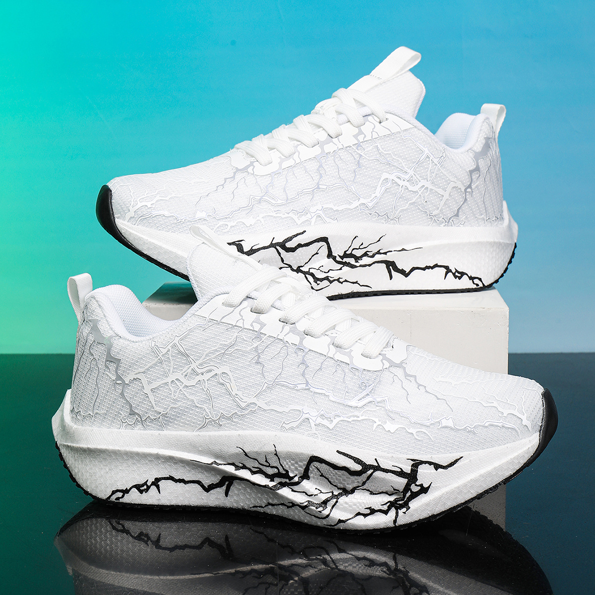 Artikelbild [sneakers] neue atmungsaktive herren laufschuhe, bequeme outdoor-schuhe mit weicher sohle für herren, modische multifunktionale walking-schuhe, multifunktionale offroad-schuhe in großen größen