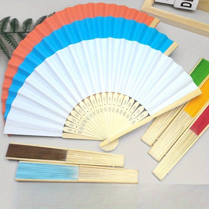 Ventagli Di Carta Personalizzati Per Matrimoni - 50 Pezzi, Bomboniere Pieghevoli Con Nome E Data - Foto 6