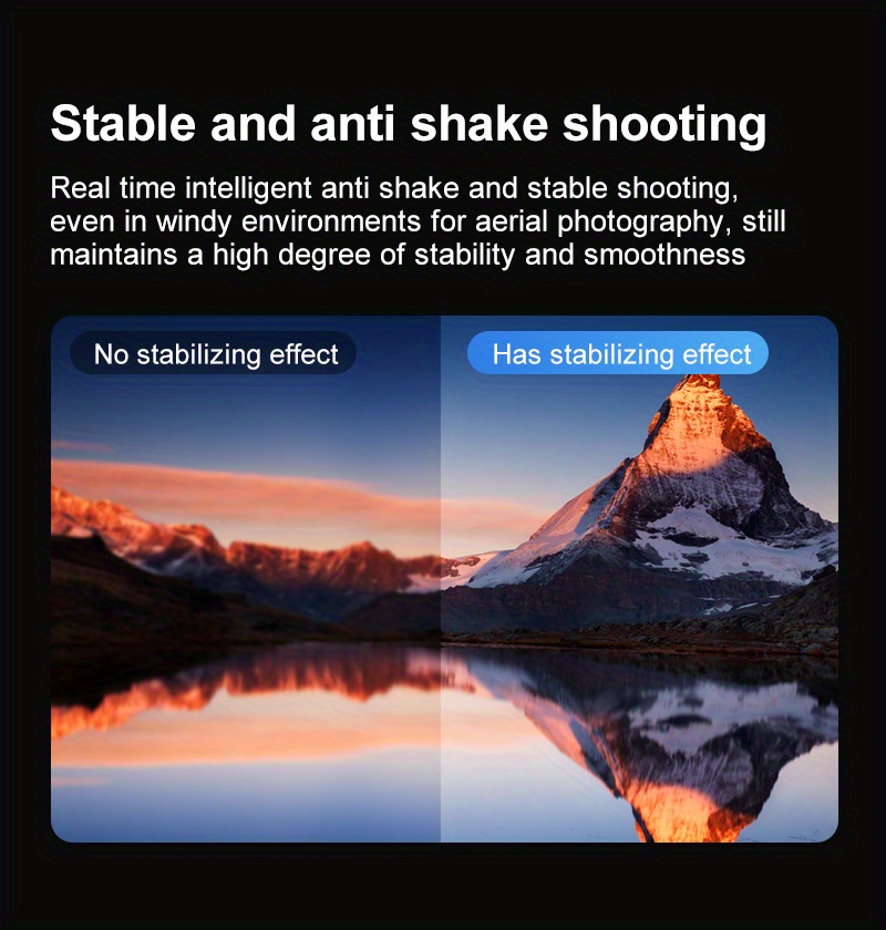 4K HD GPS Drone with Brushless Motor, Long Flight Time, Foldable FPV Quadcopter, GPS Auto-Return Home & Obstacle Avoidance, Optical Flow Positioning, Portable Drone with Large, Includes 2 Batteries - Ideal for Aerial Photography, Videography, Mapping, Surveying - Perfect Birthday/Holiday Gift for Adults & Teens, High Quality Drone