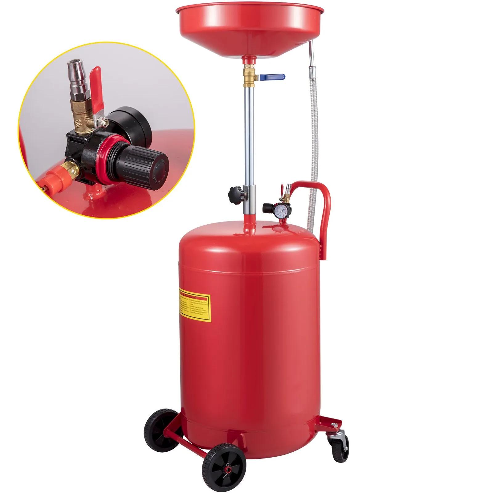 TEMU Portable Oil Collector For Waste Oil, 75.7 Capacity, Pneumatic Operation With An Air Valve