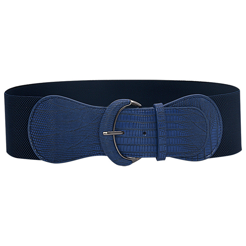 Image of 1pc New Women's Wide Belt Versatile Fashion Dress Decoration Retro Style Ethnic Style Outer Waist Cover Waist Belt