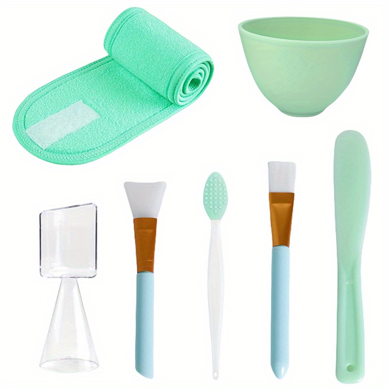 juego piezas tazas silicona mascarillas diy brocha Temu Ecuador