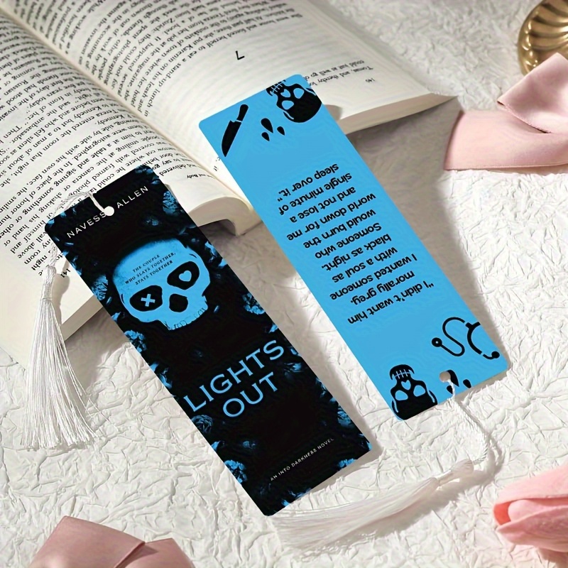 Image of 2 Acrylic Printed Bookmarks With Exquisite And Beautiful Patterns, Suitable For Daily Use . For Personal Use Or As A Gift For , Are A Unique And Practical , Mystery And Fun To .