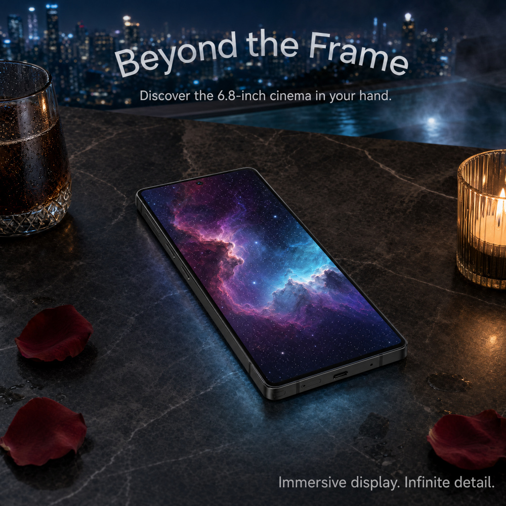 new unlocked smartphone student gift 6 8   display 4gb 64gb expandable storage   dual standby multi function unlocking   phone case type c cable screen protector Product details 1