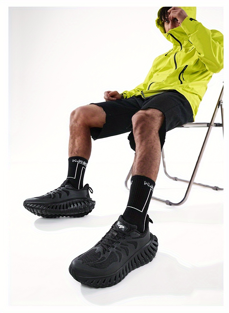 [Sneakers] Men'S Outdoor Trail Running Shoes, Breathable, Shock-Absorbing, Lightweight, Soft-Soled, Mesh for Training And Casual Trendy Wear
