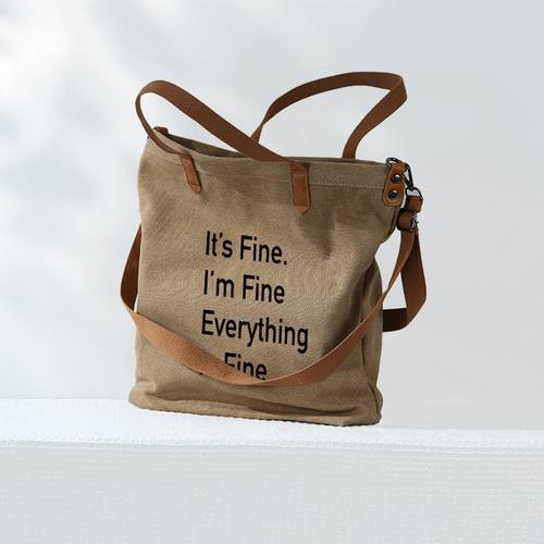 varebillede herre stor kapacitet canvas taske – egnet til fitness, svømning, shopping & pendling – justerbar crossbody/ taske med rummelig håndtaske, og alsidig til forretning &