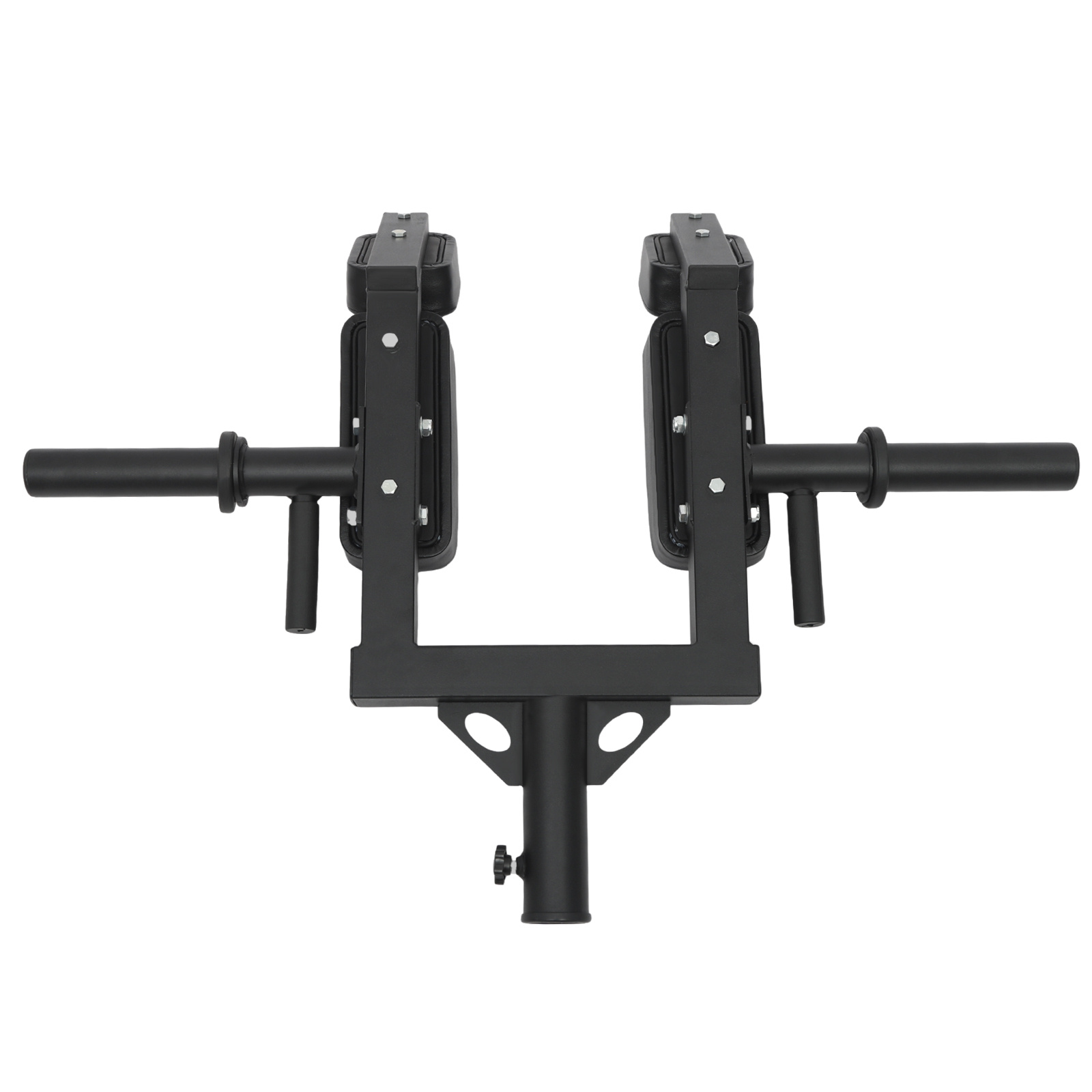 Image of Adjustable Fitness Attachment Suitable For Shoulder Press, Linebacker Squat & Upper - Heavy-duty Weight Transfer Handles & Dumbbell Attachment For Gym,, Or (-friendly)