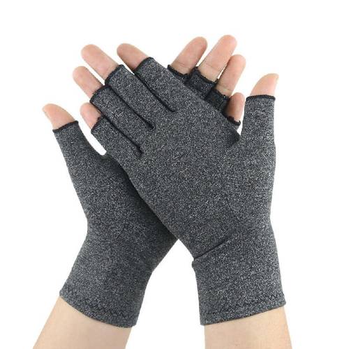 1 pair compression gloves with wrist support non touchscreen compatible suitable for women men rheumatoid sports performance stylish wristband hands compression