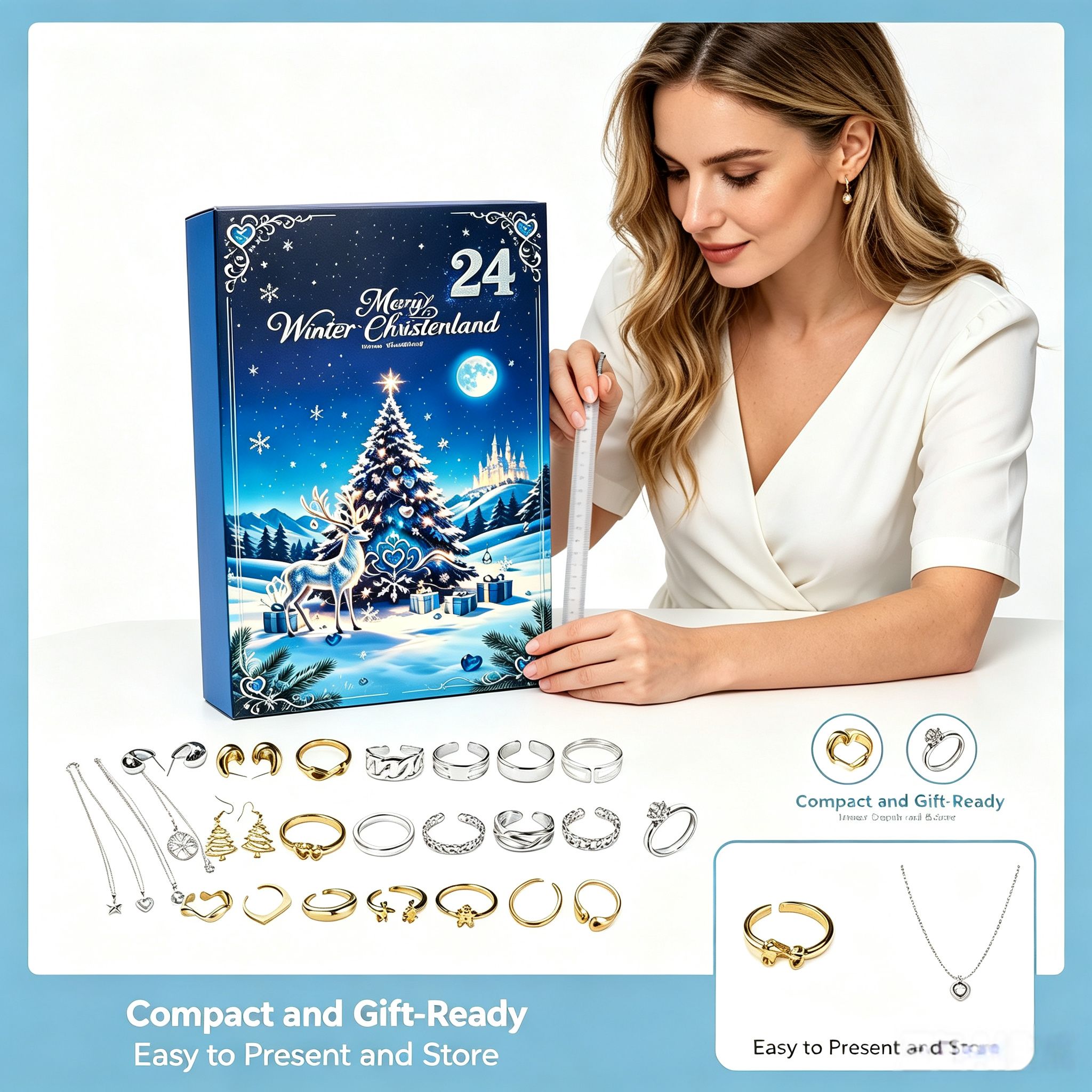 2026 Christmas Countdown Calendar, Versatile Gift