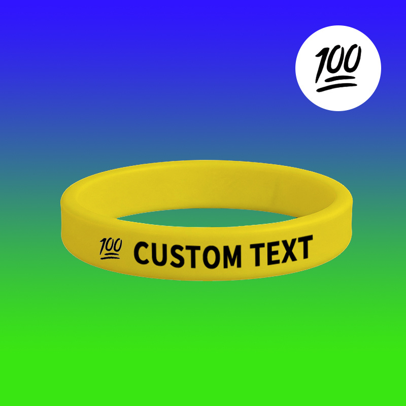 26pcs Custom Silicone Bracelets Pack, Personalised Gift