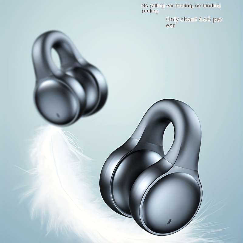 new wireless music headset touch earphone clip on headset sports headset for xiaomi headset for iphone smart earbuds