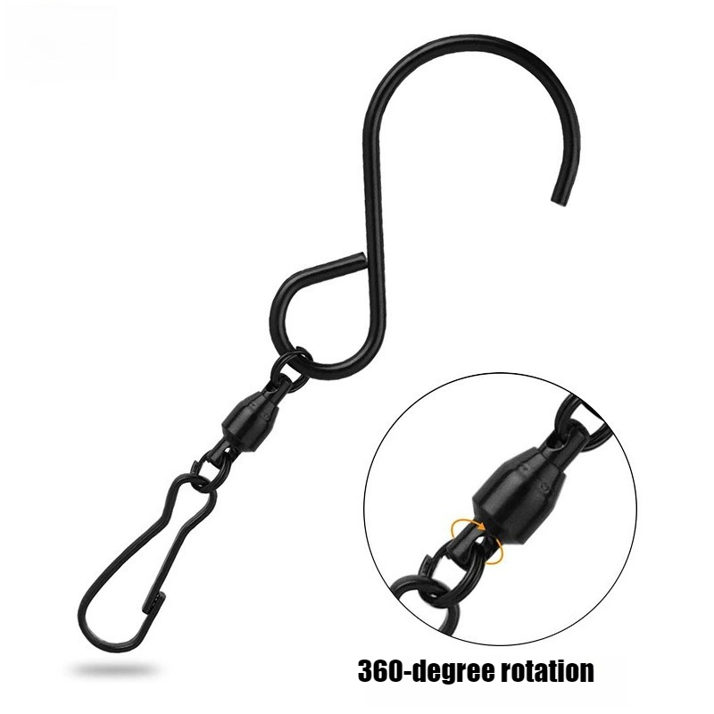 TEMU Gancio girevole gradi per appendere a vento, eolici, distortori di , resistente e antiruggine, per cucina, camera da letto, strumenti per feste,